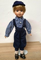 Artist doll porcelain doll 41 cm young rare vintage