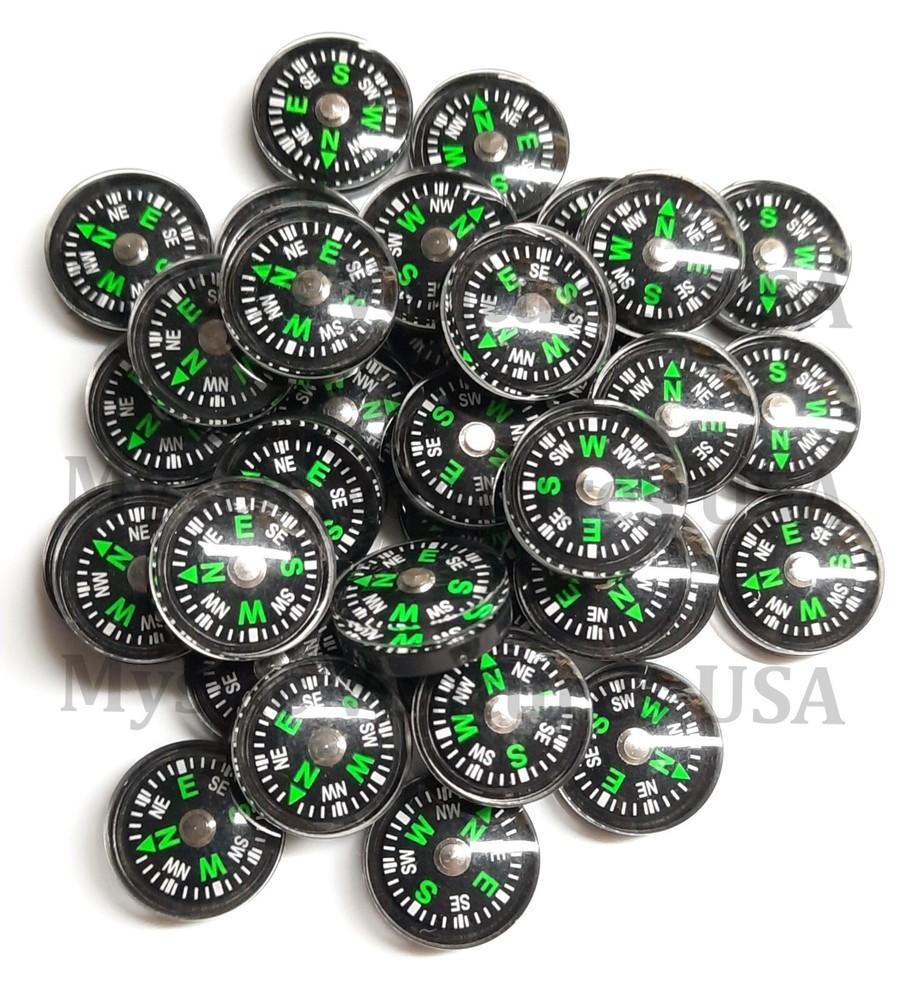 U PICK Small 20mm Pocket Survival Liquid Filled Compasses Compass BOB SHTF