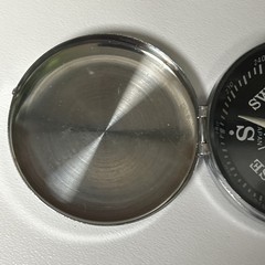 Vintage Precise Pathfinder Pocket Compass w Box Made in Japan Model 23206