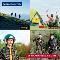Sportneer Compass Hiking Survival, Camping Accessories Orienteering Compass with