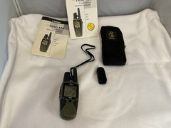 Garmin Rino 120 Handheld Hiking GPS Navigator & 2-Way Radio Instr Case Belt Clip