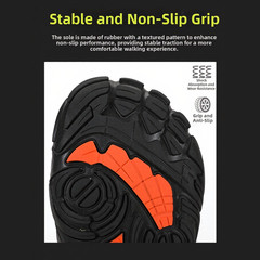 Lightweight Hiking Shoes Unisex Slip Resistant Rubber Sole EU 36 to 46 Sizes
