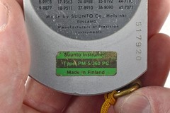 Vintage Suunto KB-14/360 Compass and PM-5/360 PC Clinometer Aluminum FINLAND