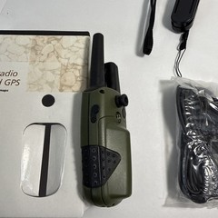 Garmin Rino 120 Handheld Hiking GPS Navigator 2-way Radio Tested IOB