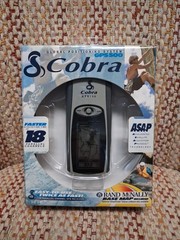 Cobra GPS 500 Handheld With Box And Manuals 18 Parallel Channels Rand McNally