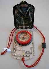Brunton TruArc 15 COMPASS Global Needle Mirrored Baseplate USA Navigation Hiking