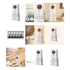 Portable Air Purifier with USB Power and Aroma Diffuser for Home and Office