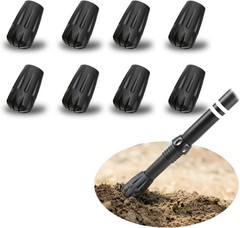 Trekking Pole Tips – Walking Sticks Replacement Tip Protectors – 11mm Hole