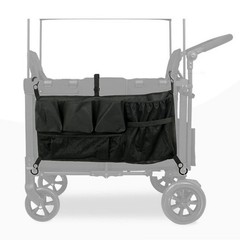 Outdoor Side Storage Bag for Picnic Cart Wagon Stroller 600D Oxford Fabric