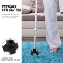 Walking Pole Tip Replacement Cane Tip Outdoor Trekking Pole Foot Cover Crutch