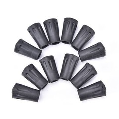 12 X Protector Tip End Cap Head For Hammers Trekking Pole Hiking Stick Cane BT