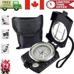 Multi-Functional Outdoor Compass – Waterproof, Shakeproof with Adjustable Lens