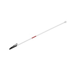Aluminum Alloy Blind Cane Walking Stick Durable Foldable Anti-slip Grip 50 inch