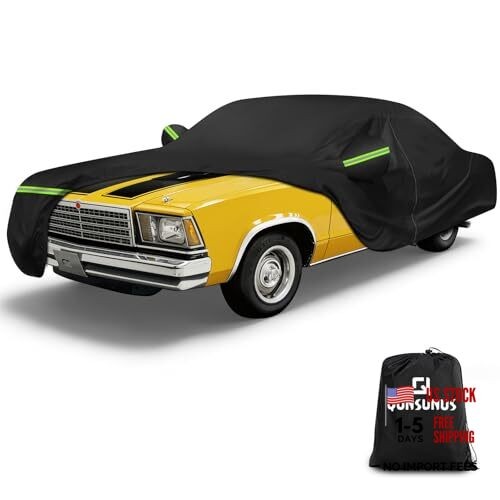 QUNSUNUS Car Cover Waterproof Malibu Classic Car for Chevelle Malibu 1973-1977