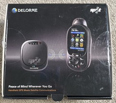 DeLorme Earthmate PN-60w Handheld w SPOT 5 DVD Maps Case Cords In Original Box