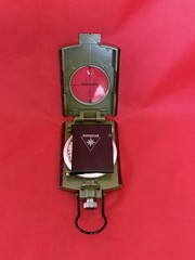 Konus 4075 Konustar-11 Metal Compass, Liquid Filled w/ Clinometer Green in Box