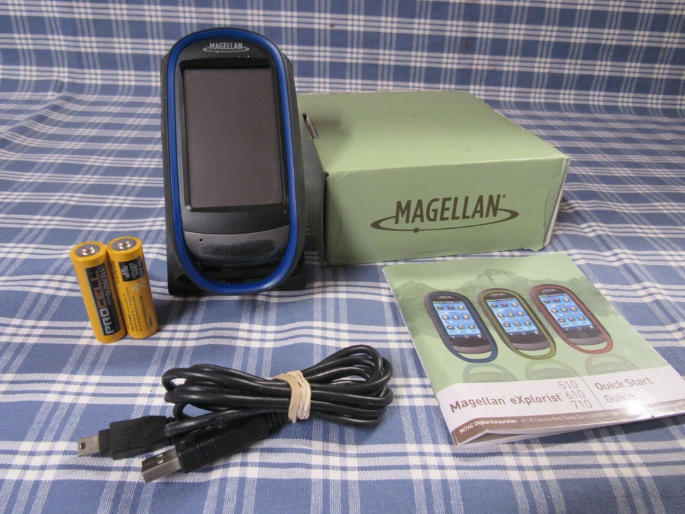 Magellan eXplorist 510 Waterproof Hiking GPS LOOK FAST FREE SHIPPING.