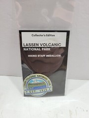 Lassen Volcanic US National Park EST. 1916 Hiking Staff Medallion Collectors Ed.