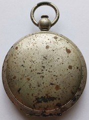 Vintage Wittnauer Pocket Compass Military Style Broken Crystal For Parts Repair