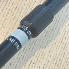 Leki Sierra Telescopic Trekking Pole Camera Monopod 110-145cm Wrist Strap Travel