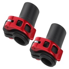 2 Pcs Trekking Pole External Lock Attachments Walking Sticks Buckle Accessory