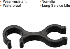 Trekking Pole Clips, 2Pcs Walking Stick Accessories Double Rod Buckle Connector