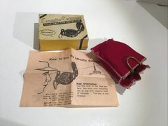 Vintage Engineers Lensatic Compass Broadway Japan With Box & Instructions