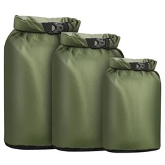 Dry Bag Waterproof 3 Pack Lightweight Dry Sack, 6L&10L&20L Outdoor Stuff Green