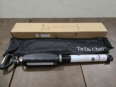 STEP2GOLD Ta-Da Chair Series 2 Portable Trekking Hiking Pole – 34.2″ Black