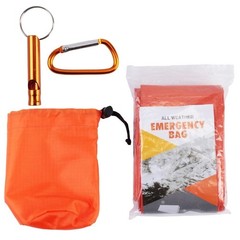 Portable Thermal Bag Whistle Included Spacious Storage Weather Protection