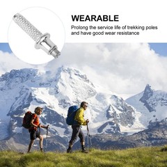 6PCS Walking Sticks for Hiking Trekking Pole Accessory Trekking Pole Parts
