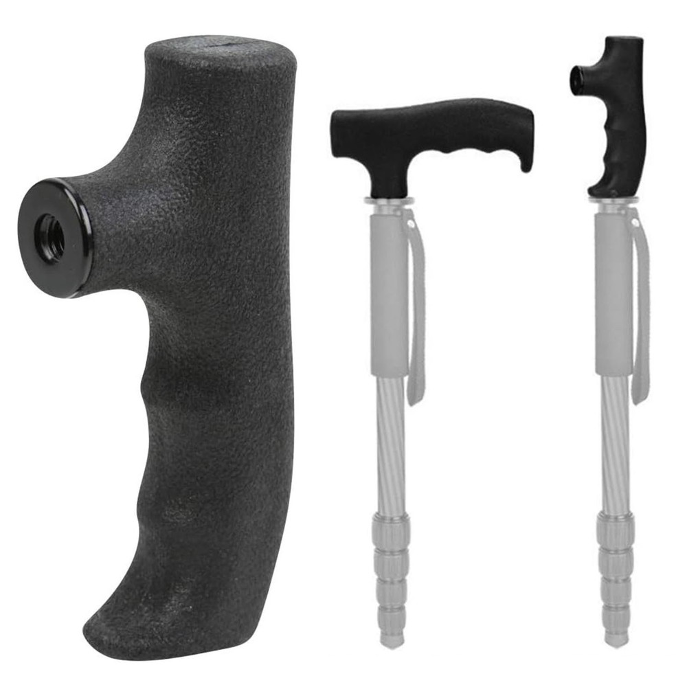 Monopod Handle Grip Adapter Walking Stick Cane Monopod Head Attachment Converter