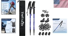 Adjustable Anti-Shock Trekking Poles – Collapsible Hiking Sticks for Adventurers