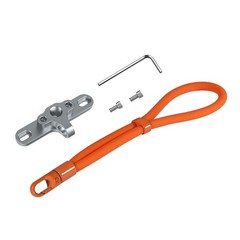 Silicone and Metal Remote Controller Wristband for DJI RC and RC2 with Adapter