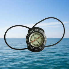 Bungee Compass Clear Face Outdoor Gear Phosphorescent in Low Light for Divers