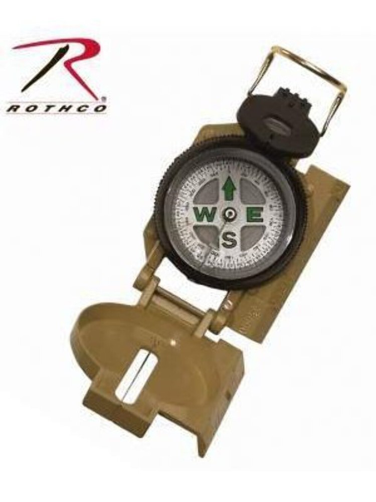 Rothco Military Marching Compass Olive Drab 406