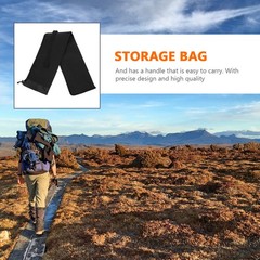2Pcs Hiking Poles Holder Alpenstocks Storage Bag Carrying Pouch