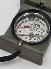 Vintage Swiss Army DP 2 Compass with Lanyard