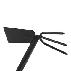 Sturdy Welded Carbon Steel Gardening Tool Set Shovel Rake Dual Purpose Hoe