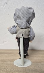 Artist doll porcelain doll boy doll 26 cm collector rarity Vintage