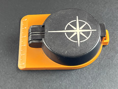 Vintage Soviet AZIMUT Compass USSR 1980s Military Navigation Tool Quality Mark