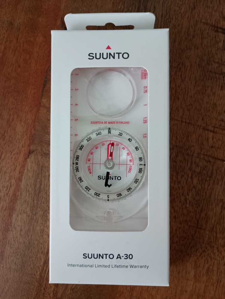 Suunto A-30 Compass with Magnifier and Luminous Markings NWT