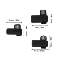 3 Pcs Trekking Pole Clip Accessories for Poles Hiking and Outdoor Supplies
