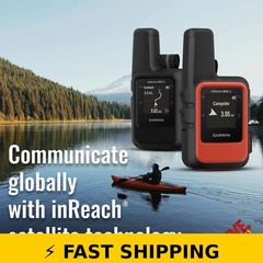 Garmin inReach Mini 2 Satellite Communicator Bundle – Flame Red
