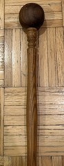 Poestenkill Hiking Staff Manufacturing Co. 48” Walking Stick Cast Iron Tip