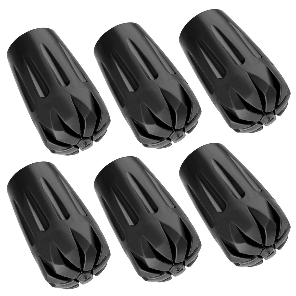 Durable Replacement Rubber Tips for Trekking Poles – Universal Anti-Slip Hiking