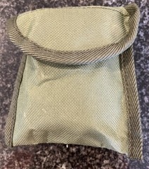Lensatic Compass, army green, US Military Issue Pouch, bubble level 360 scale