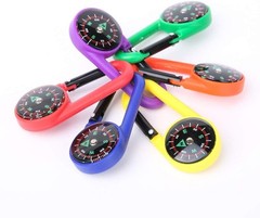 Carabiner Compasses for Kids Toy Compass Belt Clips School Prizes Party Favor…