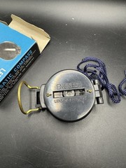 Vintage Metal Lensatic Compass Made in Japan
