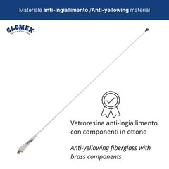 Antena VHF 900MM FIBRA + Base RA1